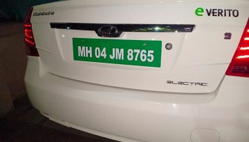 All electric cars to have green number plates
