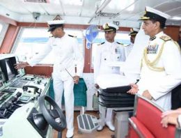 Garden Reach Shipbuilders Commissions Fast Patrol Vehicle ‘ICGS Priyadarshini’