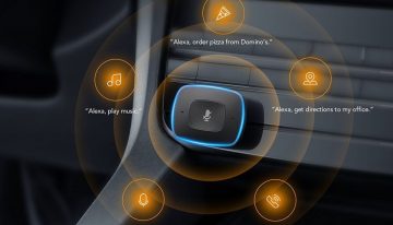 Alexa-enabled smart car charger