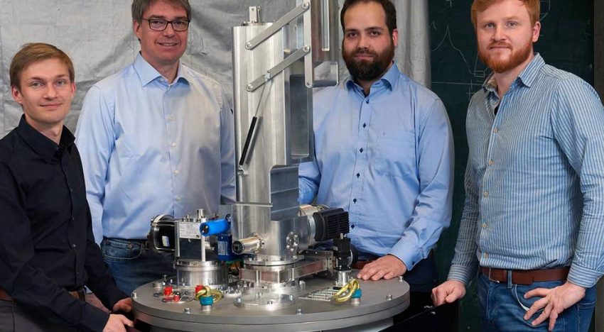 Magnetic system cools close to absolute zero