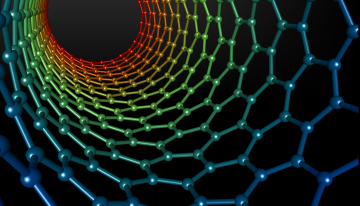 Antennas of flexible nanotube films an alternative for electronics