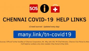 Chennai – COVID-19 – Help