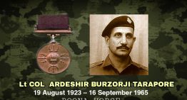 Lt Col Ardeshir Burzorji Tarapore, PVC