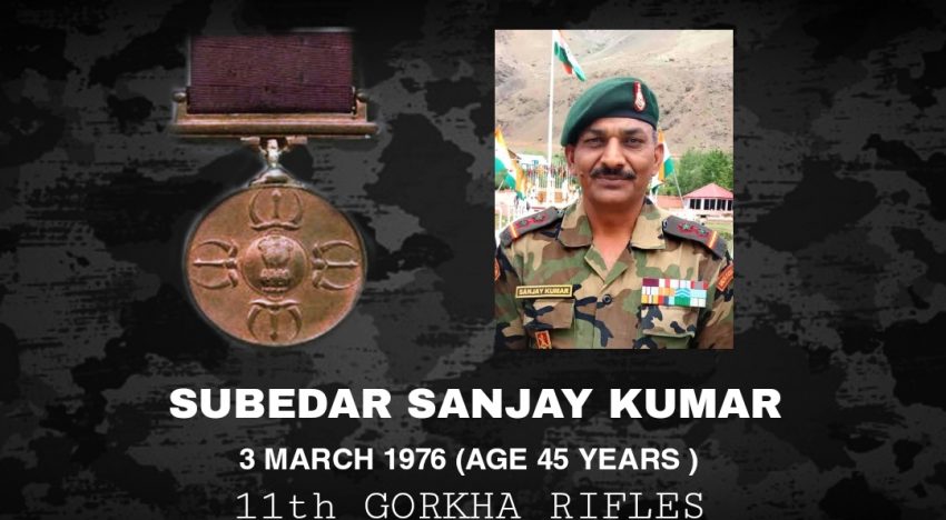 Rifleman Sanjay Kumar , PVC
